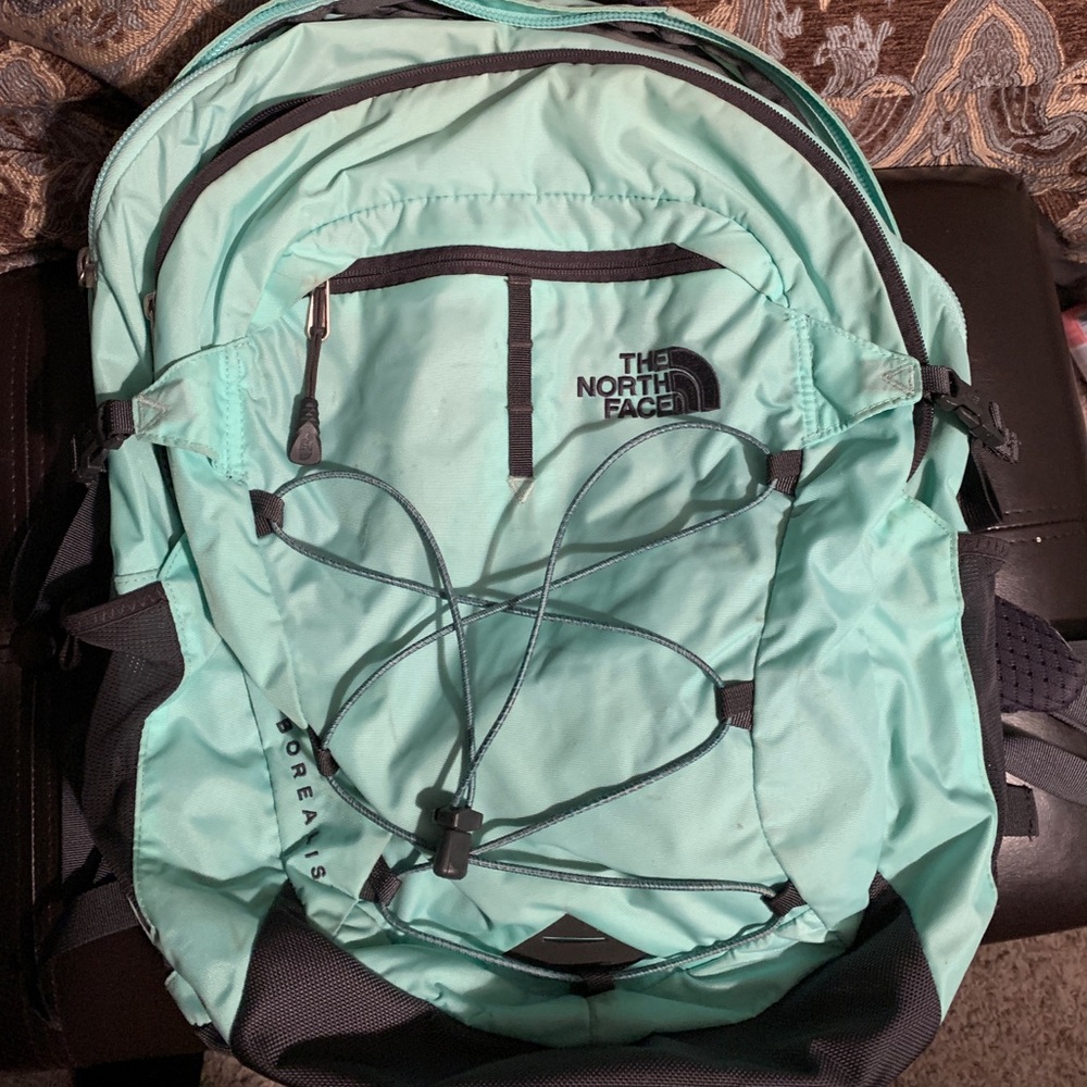 North Face Backpack -Teal - image 1